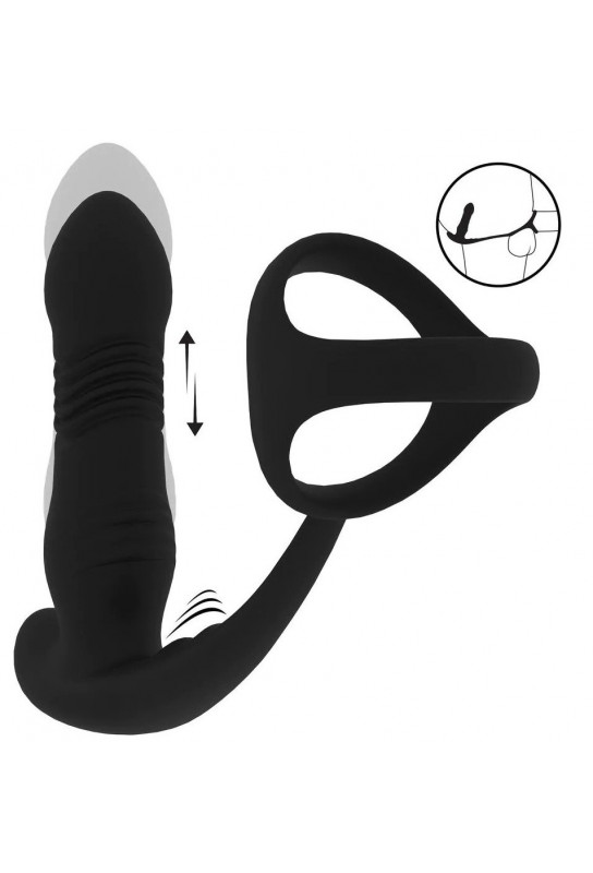 Plug + Ballstretcher Thrusteez 13 x 3.7cm 