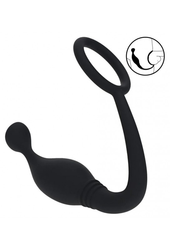 Cockring-Stimulateur prostate Ringpy L 12 x 3.3cm 