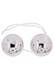 Boules de Geisha Duo Balls Silver