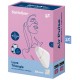 Stimulateur de clitoris connecté Love Triangle Satisfyer Blanc 
