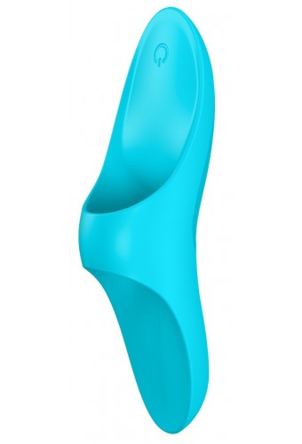 Stimulateur polyvalent Teaser Finger Satisfyer Turquoise 