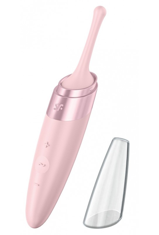 Stimulateur Tirling Delight Satisfyer 17cm Rose 