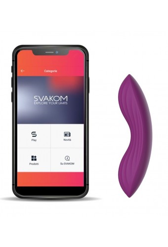 Stimulateur de clitoris connecté Edeny Violet 