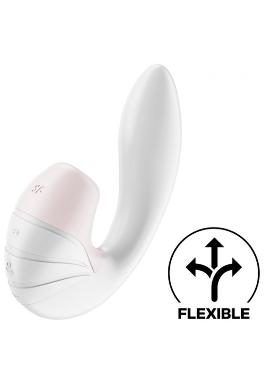 Stimulateur de clitoris Supernova Satisfyer Blanc 