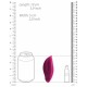 Stimulateur de clitoris Minu 10 x 5cm Rose 