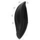 Stimulateur de clitoris Minu 10 x 5cm Noir 