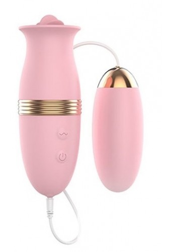 Stimulateur de clitoris Lilo Tongue Rose 