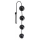 Boules anales Rubicon M 32 x 5cm Noires 