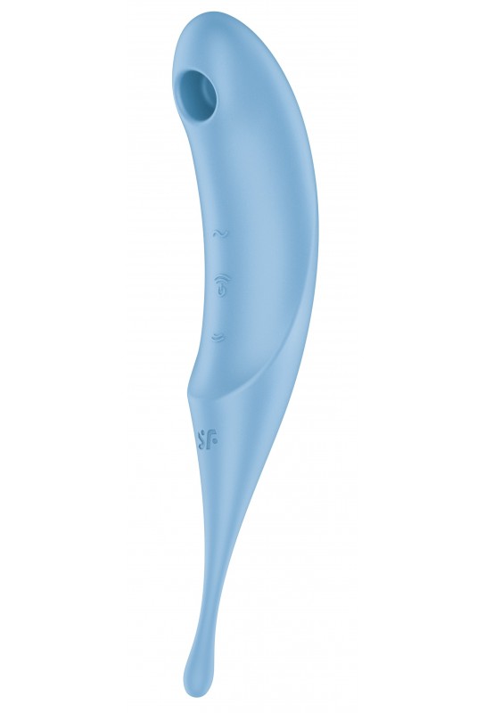 Stimulateur de clitoris Twirling Pro Bleu 
