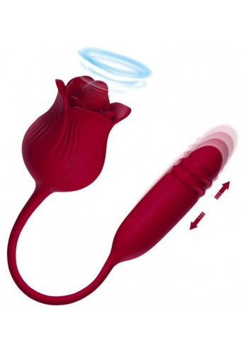 Stimulateur et Vibro Dwich Rose 