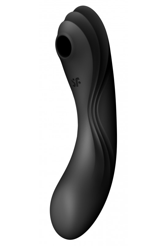 Stimulateur de clitoris Curvy Trinity 4 Satisfyer Noir 