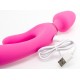 Vibro Wand Three Double 12.5 x 4cm Rose 