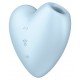 Stimulateur de clitoris Cutie Heart Satisfyer Bleu 