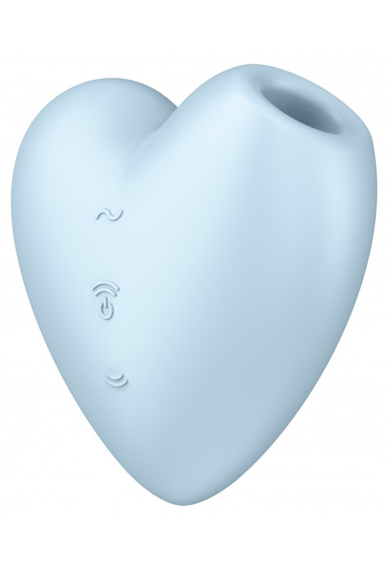 Stimulateur de clitoris Cutie Heart Satisfyer Bleu 