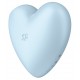 Stimulateur de clitoris Cutie Heart Satisfyer Bleu 