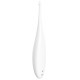 Stimulateur Twirling Fun Satisfyer 17cm Blanc 