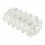 Gaine de pénis perlée Power Stretchy 7cm Transparente