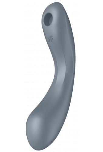 Stimulateur de clitoris Curvy Trinity 1 Satisfyer Gris 