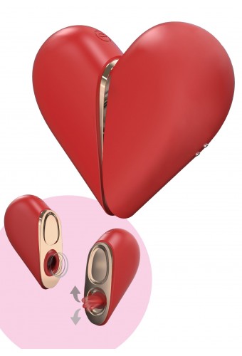 Stimulateur de clitoris HeartBreaker Rouge 