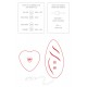 Stimulateur de clitoris avec culotte dentelle Divine Panty Rouge 