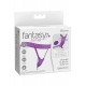 Vibro de culotte avec harnais Ultimate Butterfly Violet 