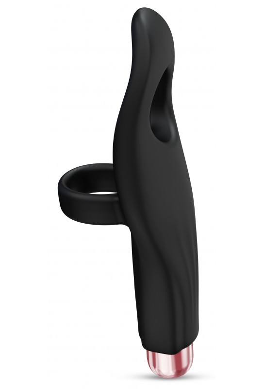 Stimulateur de clitoris Tickle Me Love to Love Noir 
