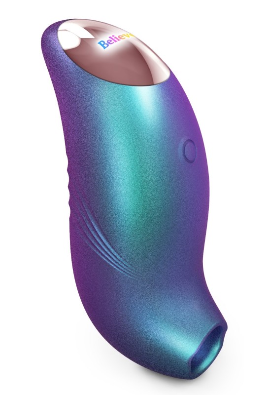 Stimulateur de clitoris Believer Love to Love Bleu 