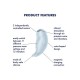 Stimulateur de Clitoris Seal You Soon Bleu glacier 