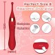 Stimulateur de clitoris Onax Double Pulse Rouge 