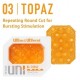Gaine de masturbation Uni 03 Topaz 