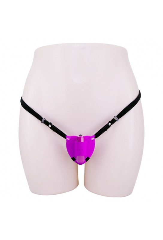 Vibro de Culotte avec Harnais Heartbeat 
