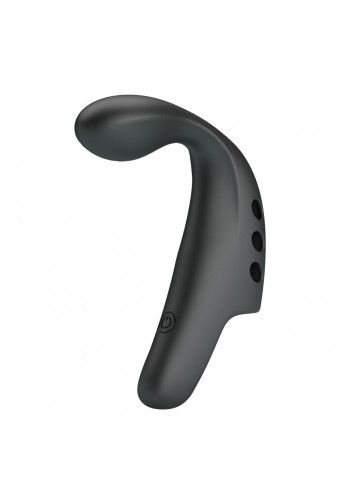 Gaine de Doigt Vibrante Gorgon Pretty Love 10.5 x 2cm Noir 