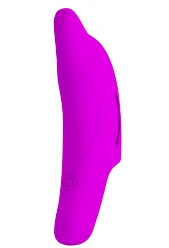 Gaine de Doigt Vibrante Delphini Pretty Love 7 x 3cm Fuchsia 