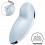 Stimulateur de Clitoris Tap & Climax 2 Bleu Clair