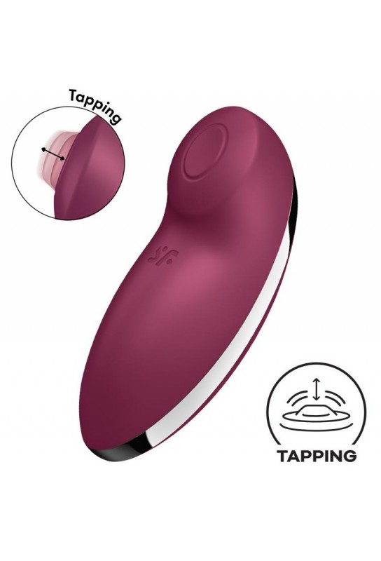 Stimulateur de Clitoris Tap & Climax 2 Framboise 