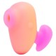 Stimulateur de Clitoris Kiss Orange et Rose 