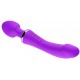 Wand et Vibro Double End 22cm Violet 