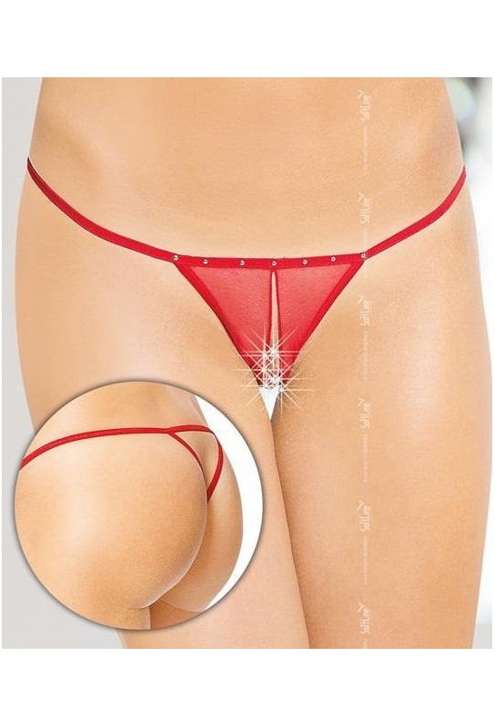 String ouvert GALINA - Rouge 