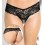String ouvert Elizaveta - Noir