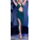 Robe longue Kinga - Emeraude