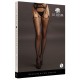 Collant effet déchiqueté Wild Godess - Noir 