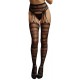 Collant effet porte-jarretelles Olivia - Noir 