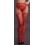 Collant effet porte-jarretelles avec strass Lana - Rouge
