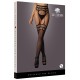 Collant effet porte-jarretelles Laurie - Noir 