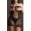 Robe sexy Grande Taille Strapless - Noir