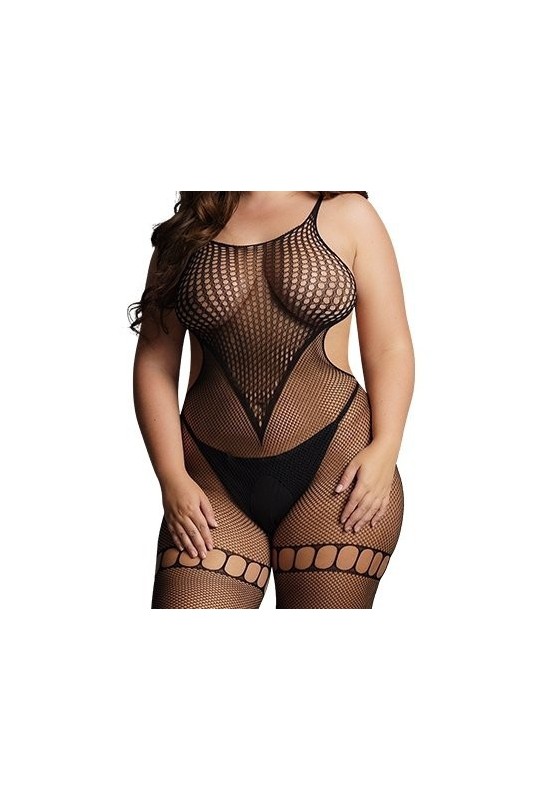 Combinaison Grande Taille DUO NET Noire 