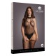 Body Porte-Jarretelles CHOKER FISHNET Noir 