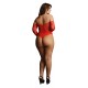 Body CROTCHLESS Rouge 
