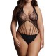 Body STRAPPY LACE Noir 