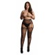 Panty CROTCHLESS CUT-OUT Noir 